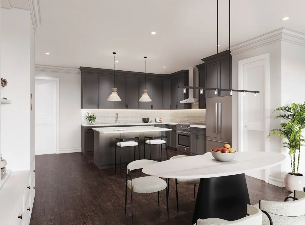 Artist Rendering - G Line Kitchen and Dining